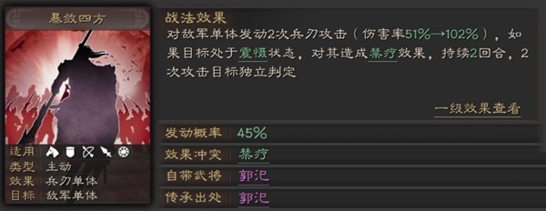 三國志戰(zhàn)略版暴斂四方戰(zhàn)法怎么樣 三國志戰(zhàn)略版暴斂四方戰(zhàn)法評測詳情攻略