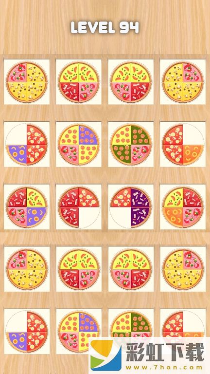 披薩排序難題(Pizza Sort Puzzle)