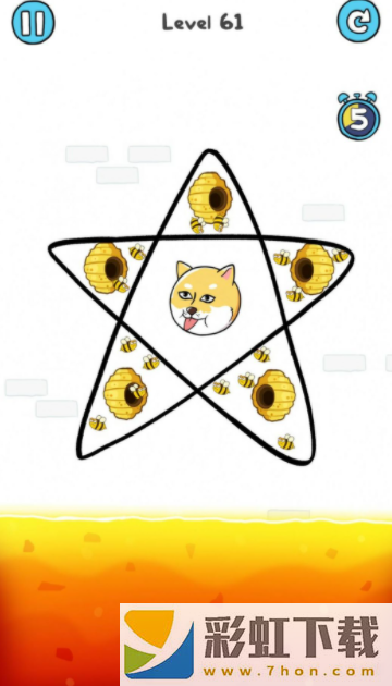 狗狗救援繪制線條(Doge Rescue: Draw To Sa