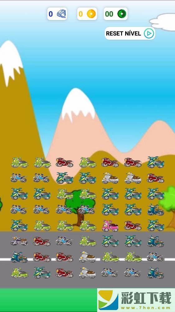 摩托車連連看(Jogo de Motos)