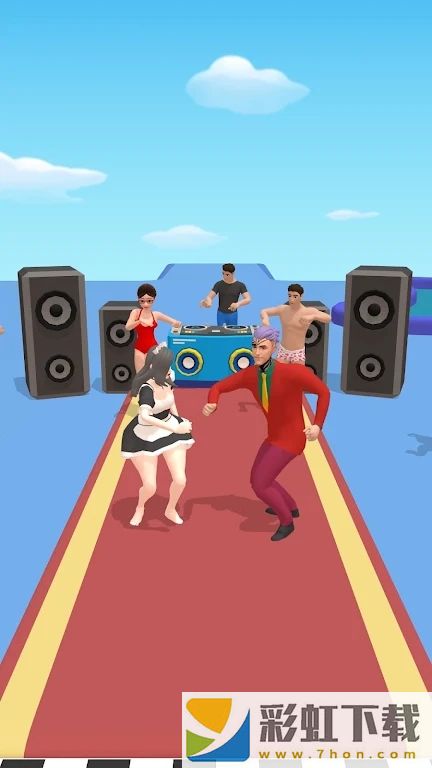 穿梭門跑酷(Make Your Girlfriend - 3D Race)