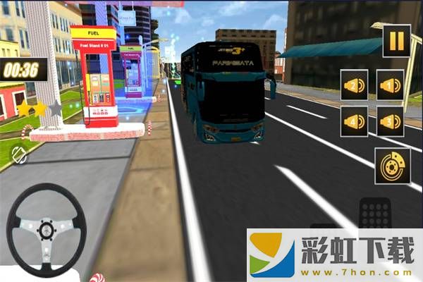 3D模擬公共汽車站(Bus telolet simjulator 3D)