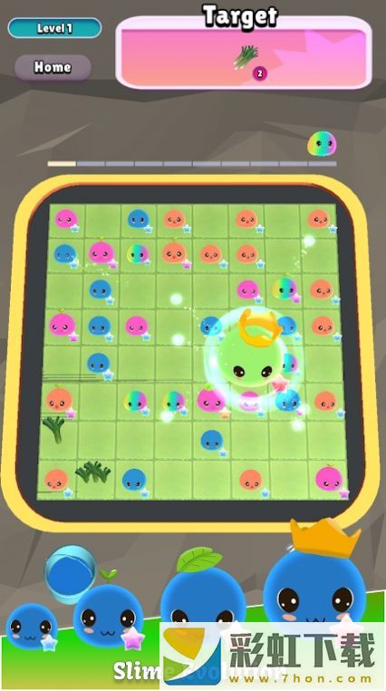 史萊姆合并地圖(Slime Land : Merge Puzzle)