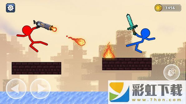 火柴人工藝格斗(Stickman Craft Fighting Game)