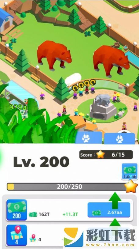 放置動物園大亨動物公園(Idle Zoo Tycoon Animal Park)