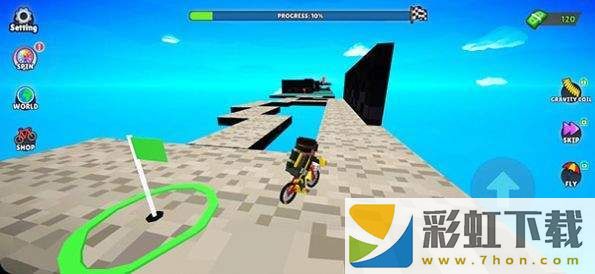 方塊自行車大師(Blocky Bike Master)