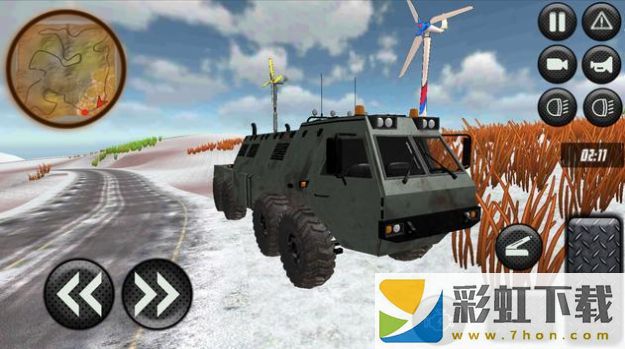 雪地8x8越野卡車(Offroad Truck Dri