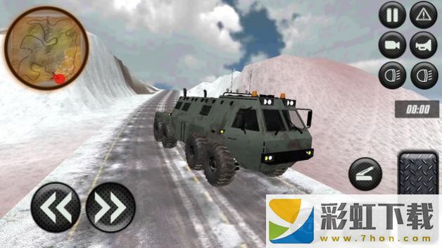 雪地8x8越野卡車(Offroad Truck Dri